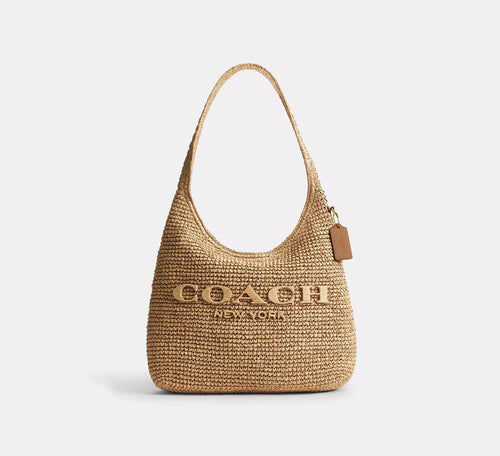 Straw Brooklyn Shoulder Bag